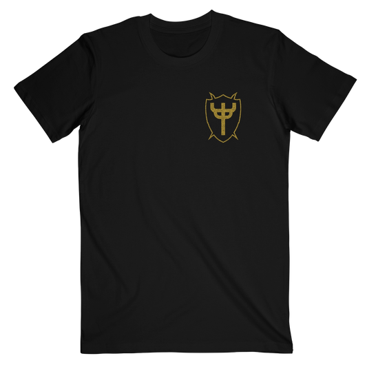 Gold Invincible Shield Tee
