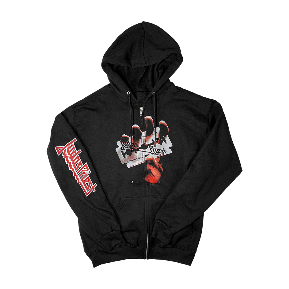 BRITISH STEEL ZIP HOODIE