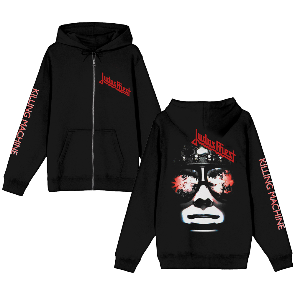 Judas priest zip deals hoodie