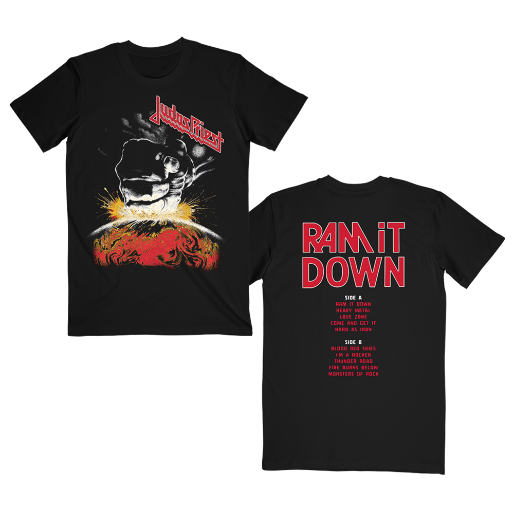 Ram It Down Tracklist Tee