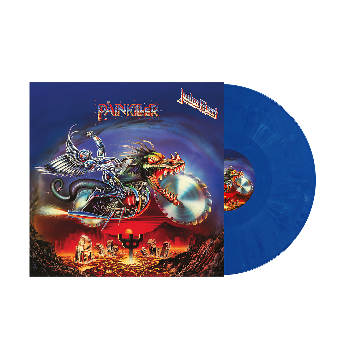 Official Judas Priest Store - Painkiller (35th Anniversary) Blue Vinyl Official Judas Priest Store - Painkiller (35th Anniversary) Blue Vinyl