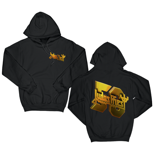Black fifty years hoodie from Judas Priest.