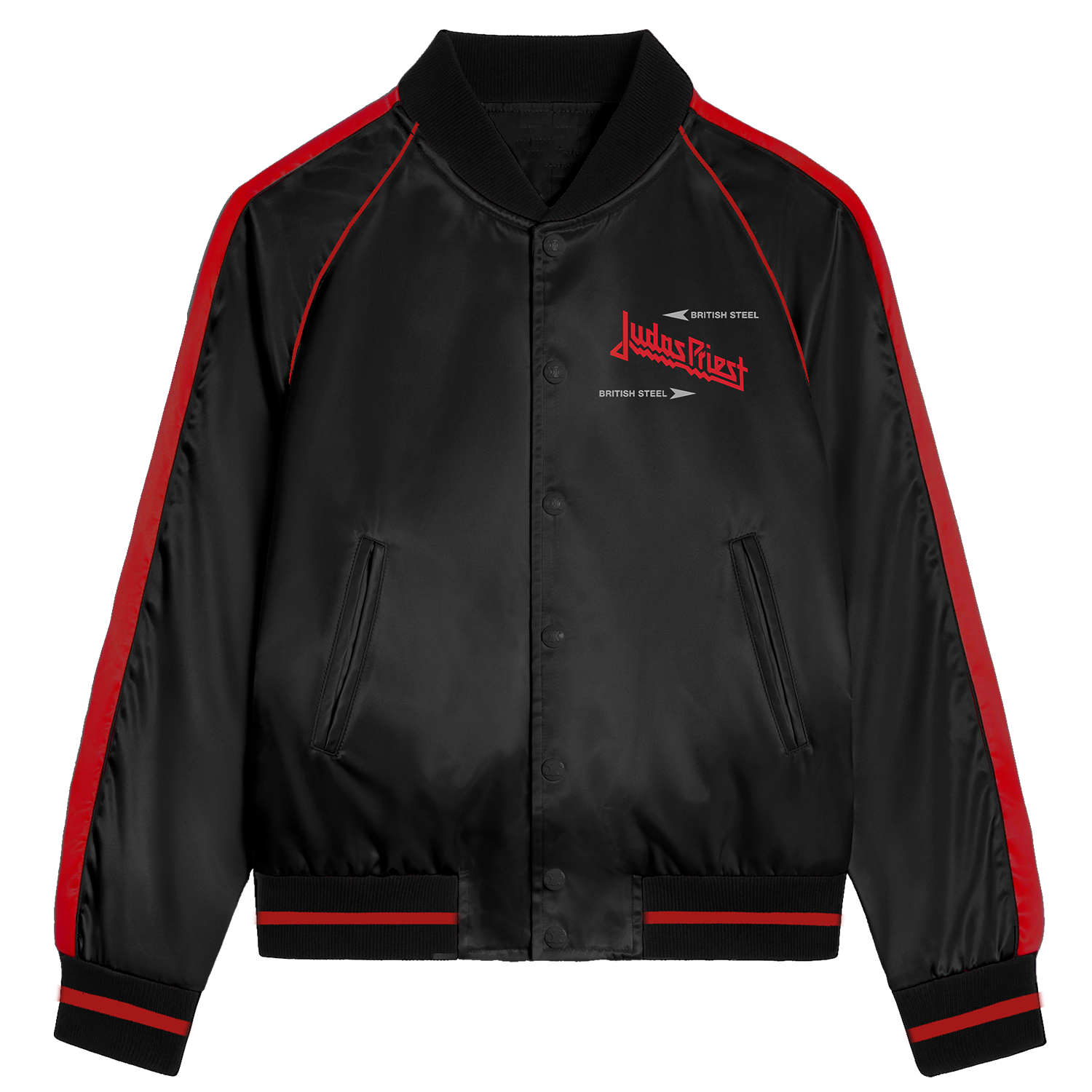 Official Judas Priest Store - British Steel 1980 US Tour Jacket Official Judas Priest Store - British Steel 1980 US Tour Jacket