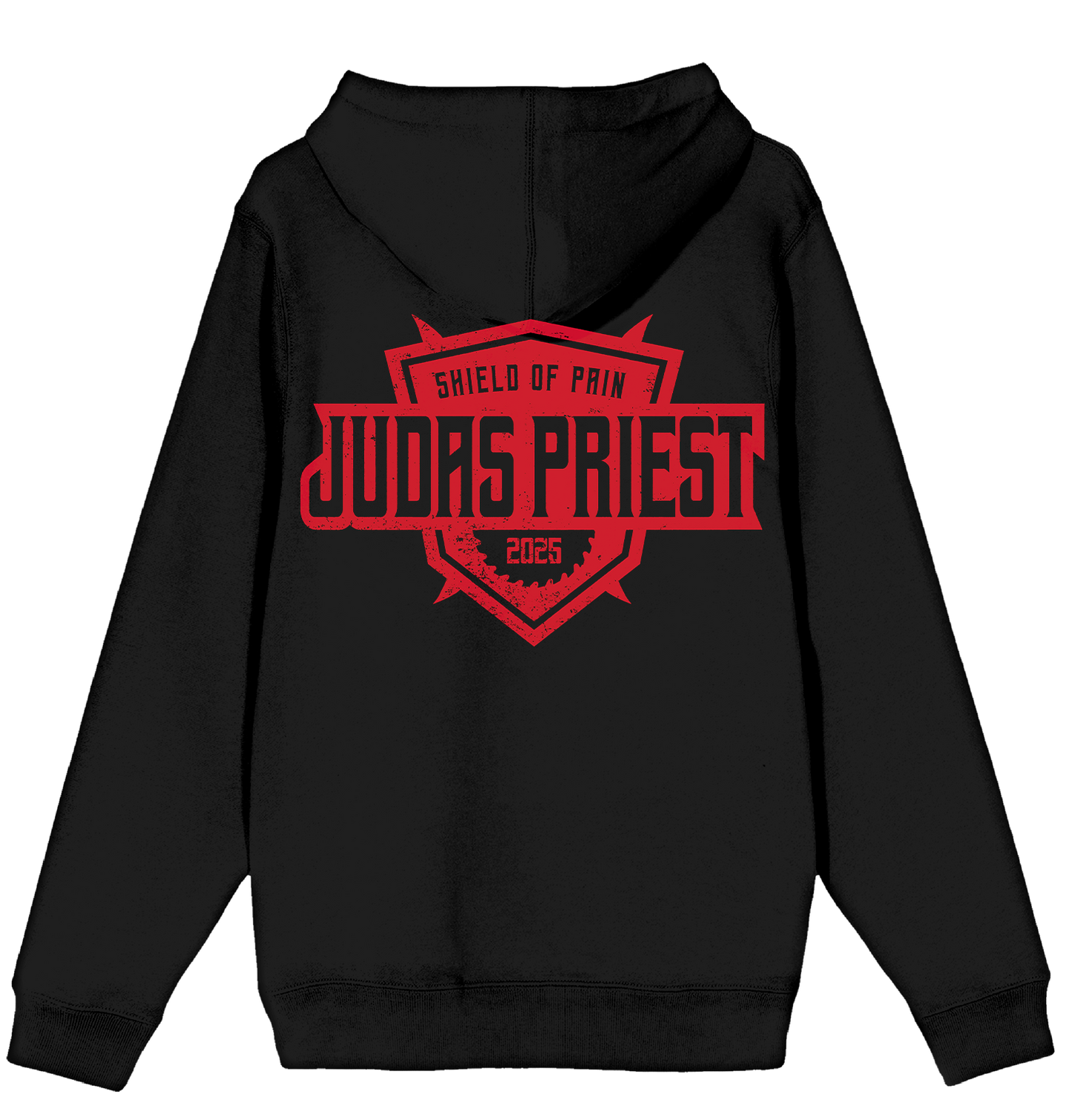Shield of Pain Badge Zip Hoodie
