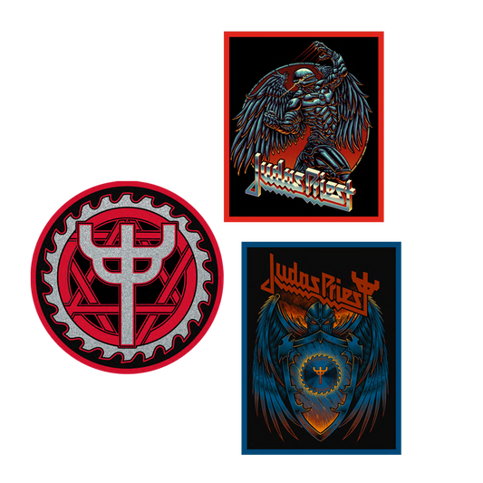 Judas Priest Woven Patch Set