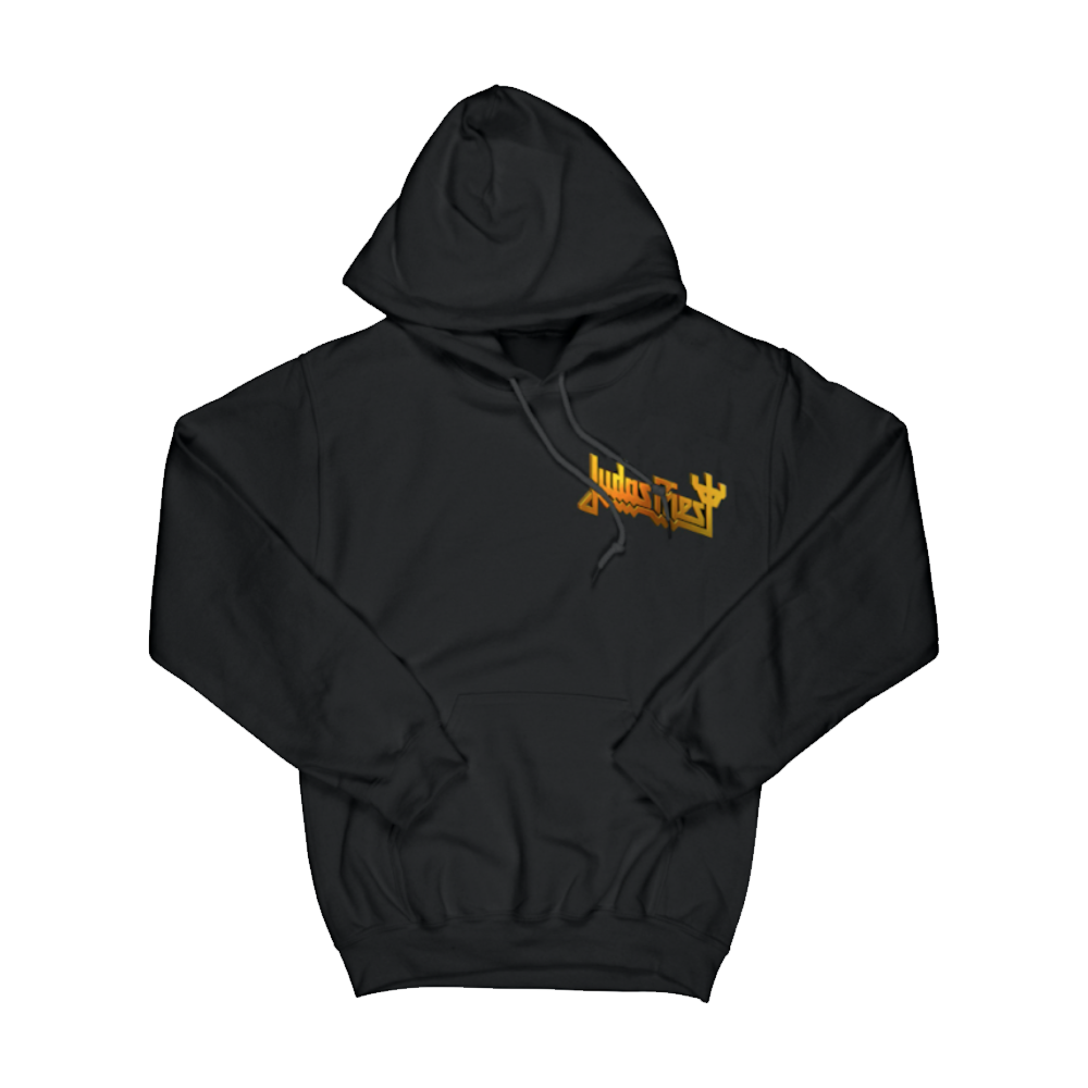 Black fifty years hoodie from Judas Priest. 