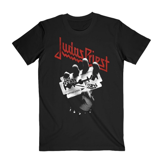 British Steel Black and White Tee