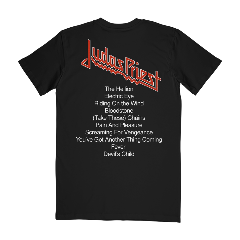 Screaming For Vengeance Tracklist Tee