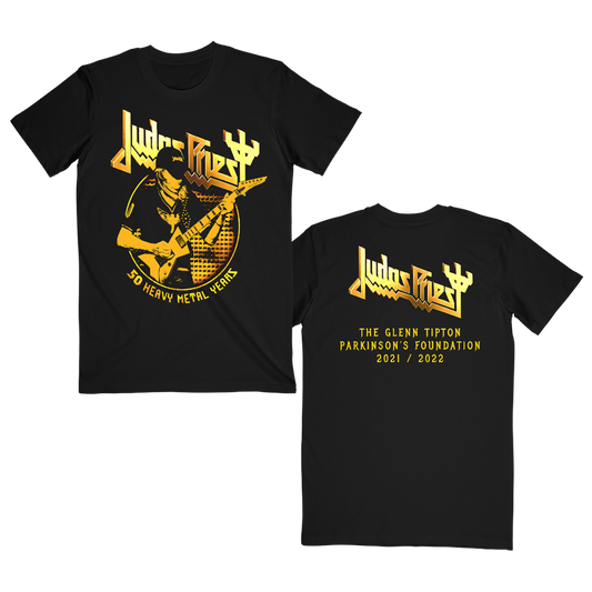 50 Years Glenn Tipton Parkinson's Foundation Tee
